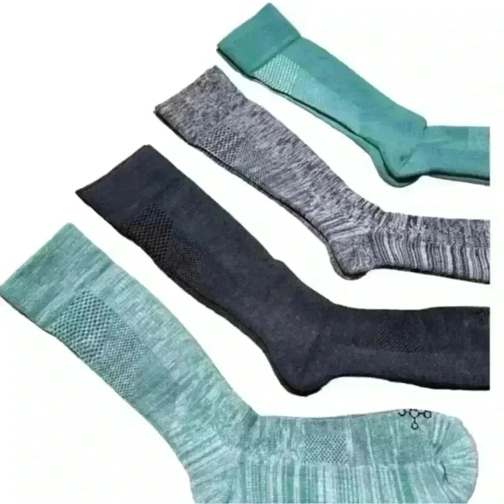 NEW TOMMIE COPPER Compression Over-the-Calf Nanoglide Socks (4)Pack